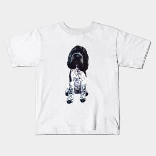 Cockapoo Cockerpoo Blue Roan Kids T-Shirt